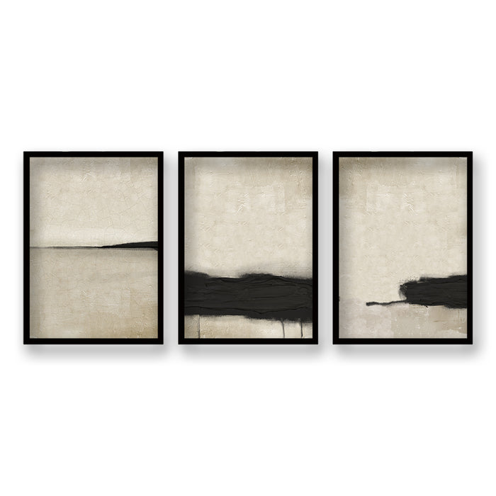 Cuadro Trio Soledad Beige