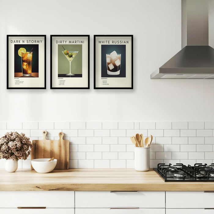 Cuadro Trio Bartender