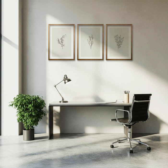 Cuadro Trio Minimal Plants