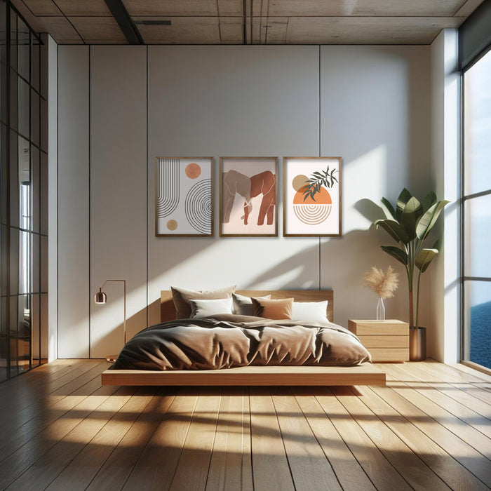 Cuadro Trio Elefantes