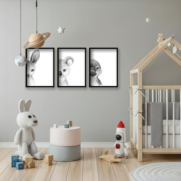 Cuadro Trio Animals