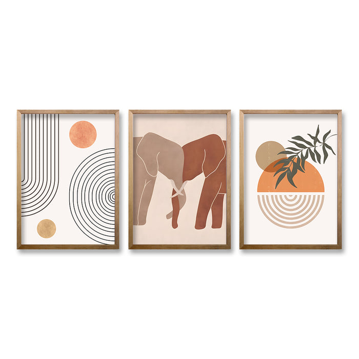 Cuadro Trio Elefantes