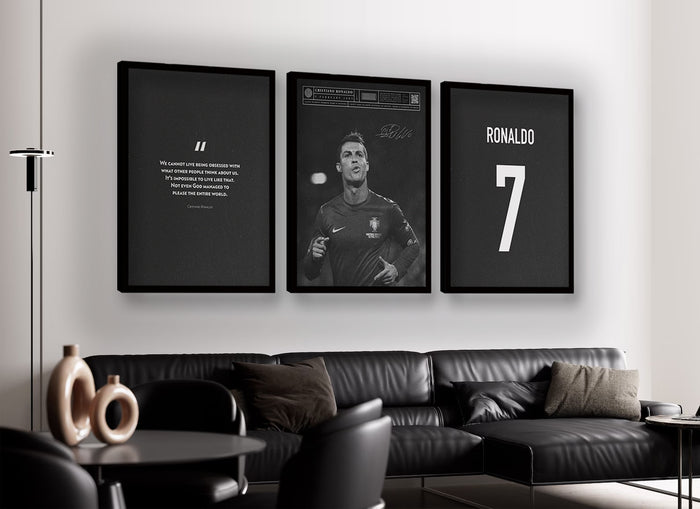 Cuadro Trio Cristiano Ronaldo