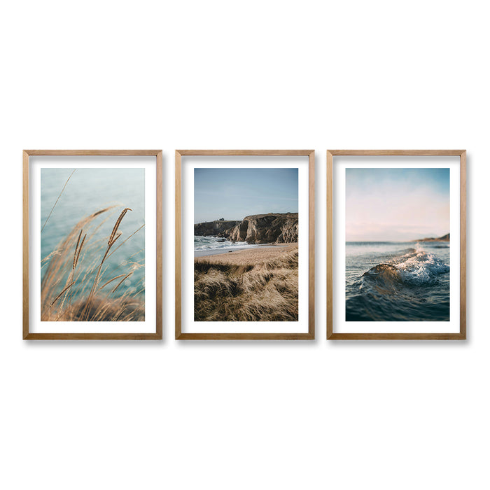 Cuadro Trio Mar de Relajación