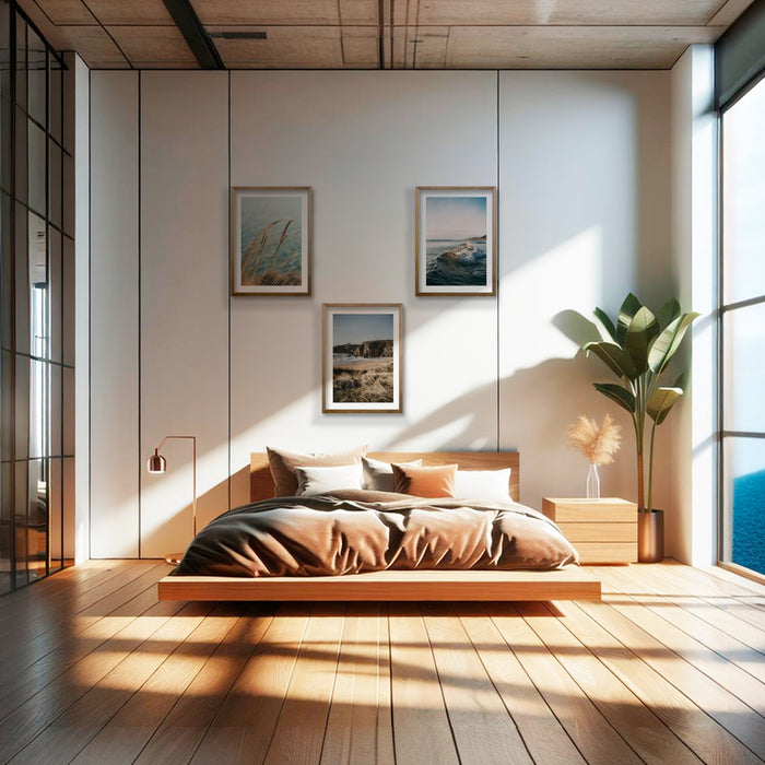 Cuadro Trio Mar de Relajación