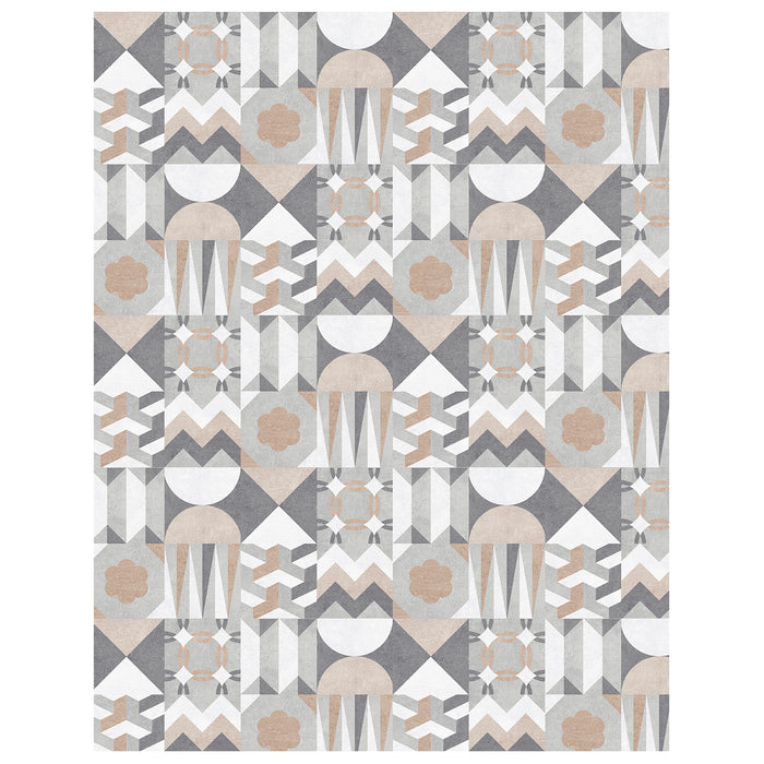 Alfombra vinílica Retro Gris