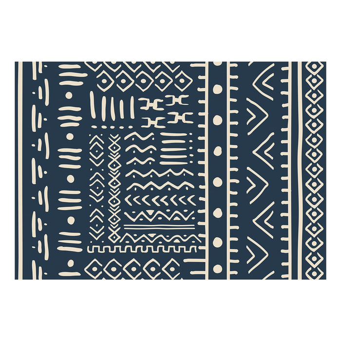 Alfombra vinílica Nativa Azul