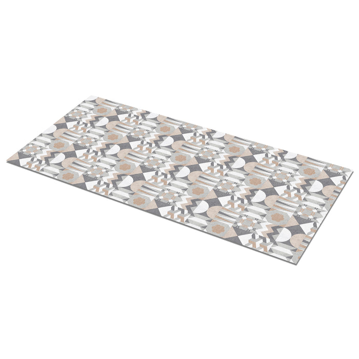 Alfombra vinílica Retro Gris
