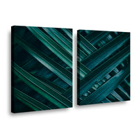 Canvas duo Textura Hojas