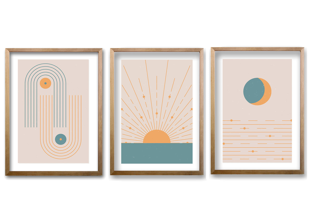 Cuadro Trio Boho