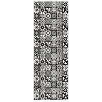 Alfombra vinílica Mosaico Negro