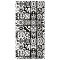 Alfombra vinílica Mosaico Negro