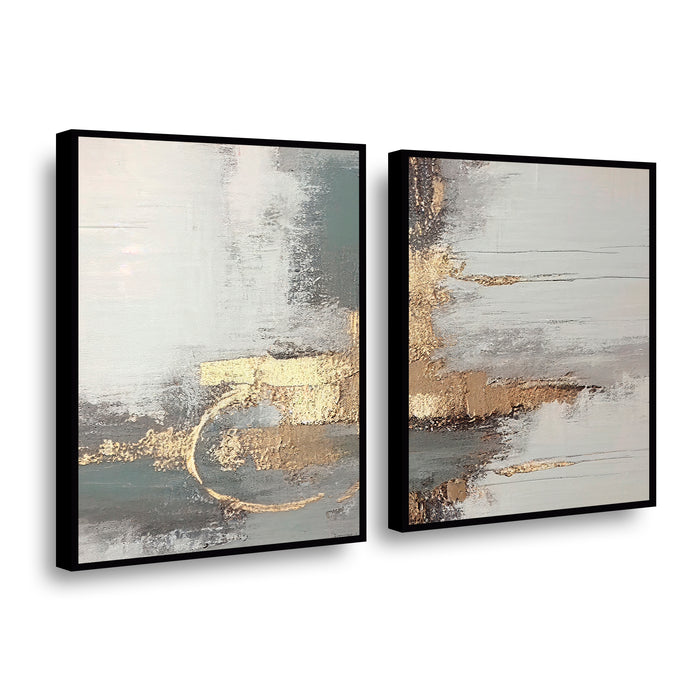 Canvas duo Pincelada de Oro