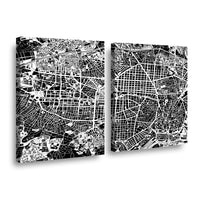 Canvas duo Map City