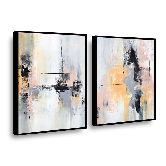 Canvas duo Pincelada Abstracta