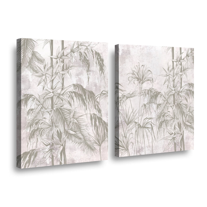 Canvas duo Verde mural