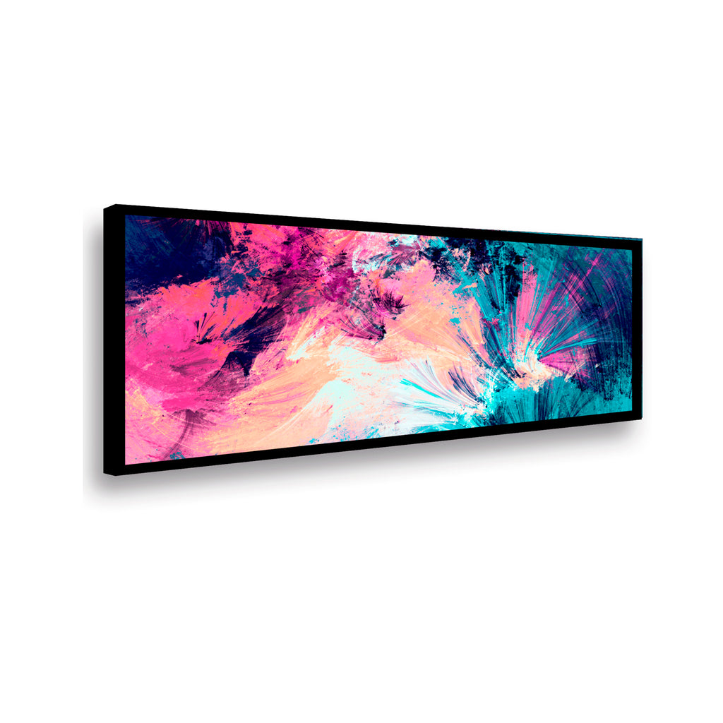 Canvas Abstract Magenta