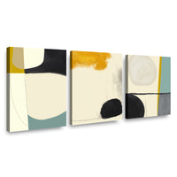 Canvas Trio Jardín de Colores