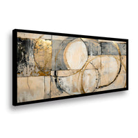 Canvas Esferas Doradas