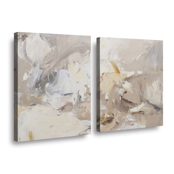 Canvas duo Abstractas Beige