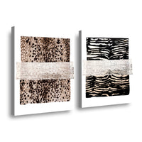 Canvas duo Animal Print