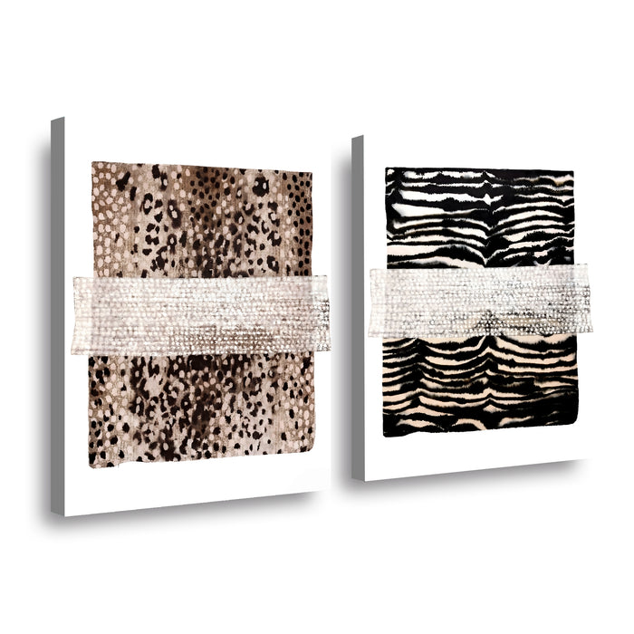 Canvas duo Animal Print