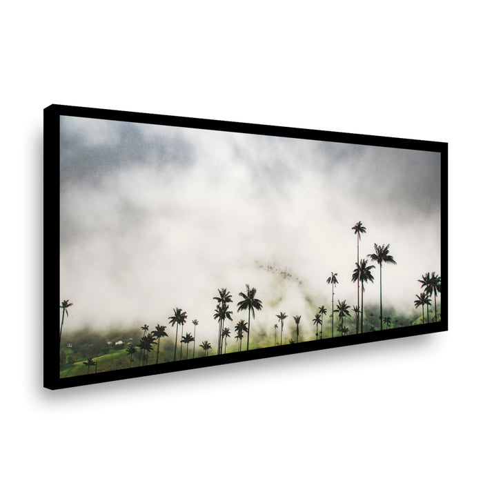 Canvas Horizonte Verde y Celestial II
