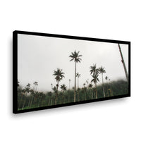 Canvas Horizonte Verde y Celestial III