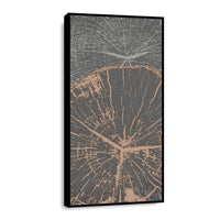 Canvas Crecimiento en Matices III