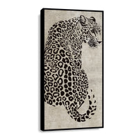 Canvas Elegancia Leopardina