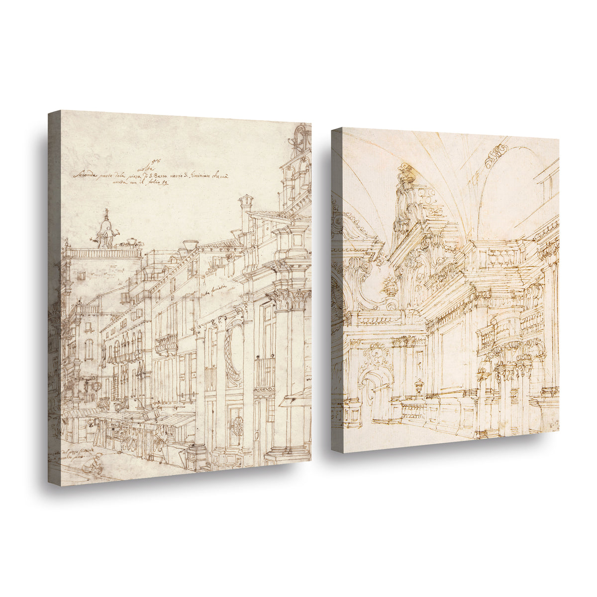 Canvas duo Plano Arquitectónico