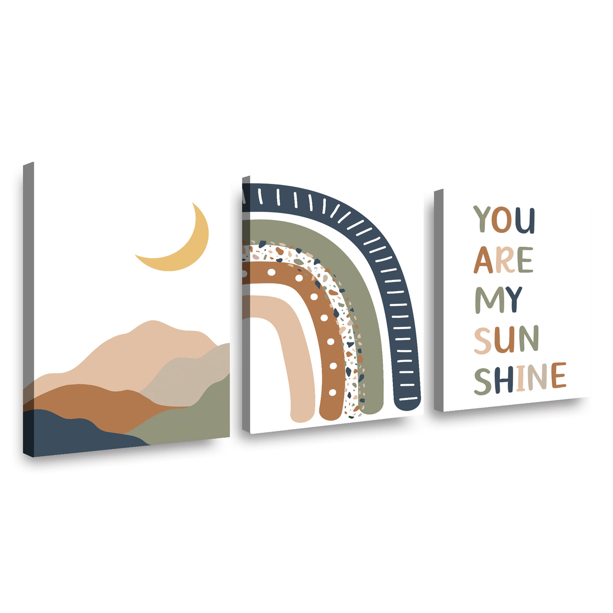 Canvas Trio Sunshine