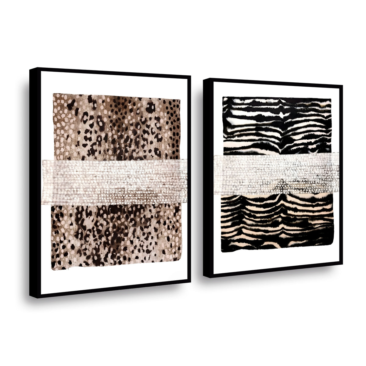 Canvas duo Animal Print