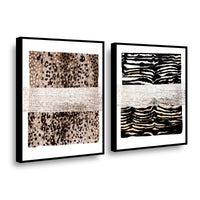 Canvas duo Animal Print