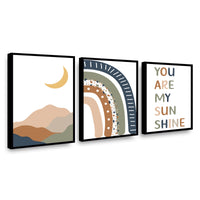 Canvas Trio Sunshine
