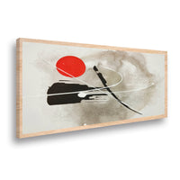 Canvas Red Circle