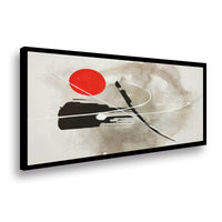 Canvas Red Circle