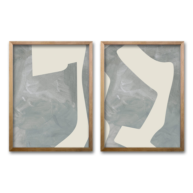 Cuadro Duo Terra Blanco