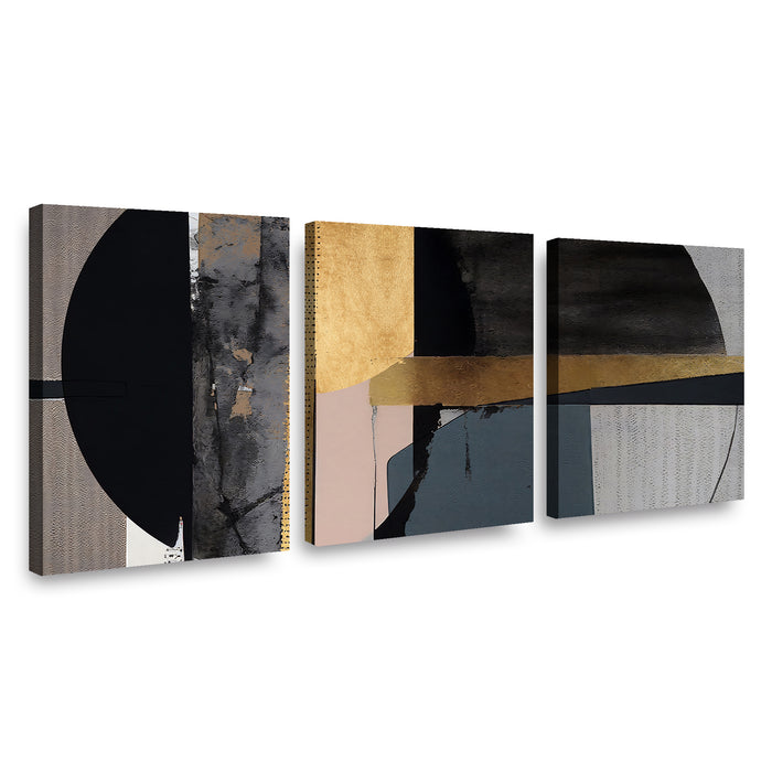 Canvas Trio Ocasos Fragmentados