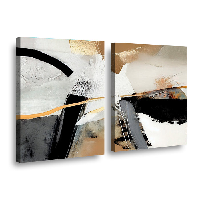 Canvas duo Orden y caos lV