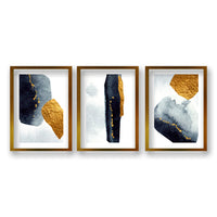 Cuadro Trio Piedras Doradas