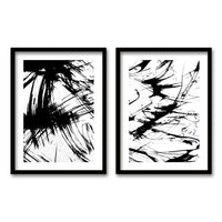 Cuadro Duo Abstract Brush