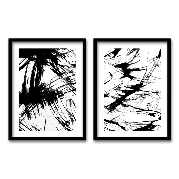 Cuadro Duo Abstract Brush