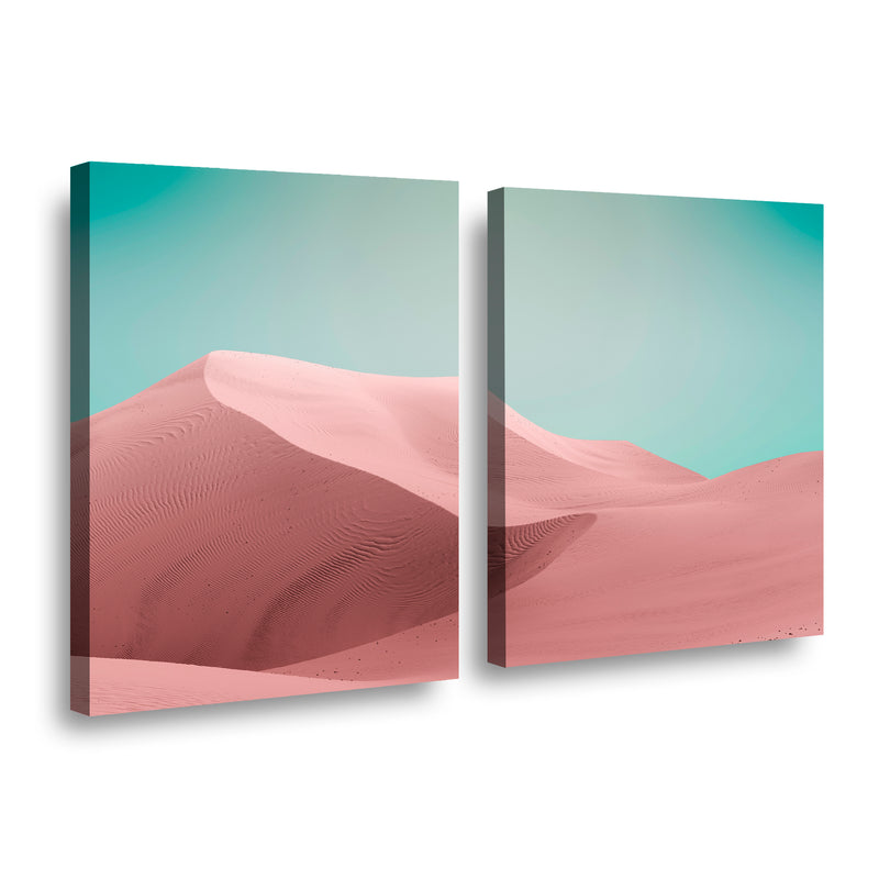 Canvas duo Pink Dune