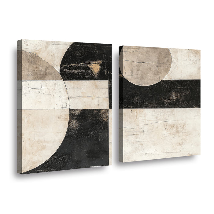 Canvas duo Formas y Conceptos I