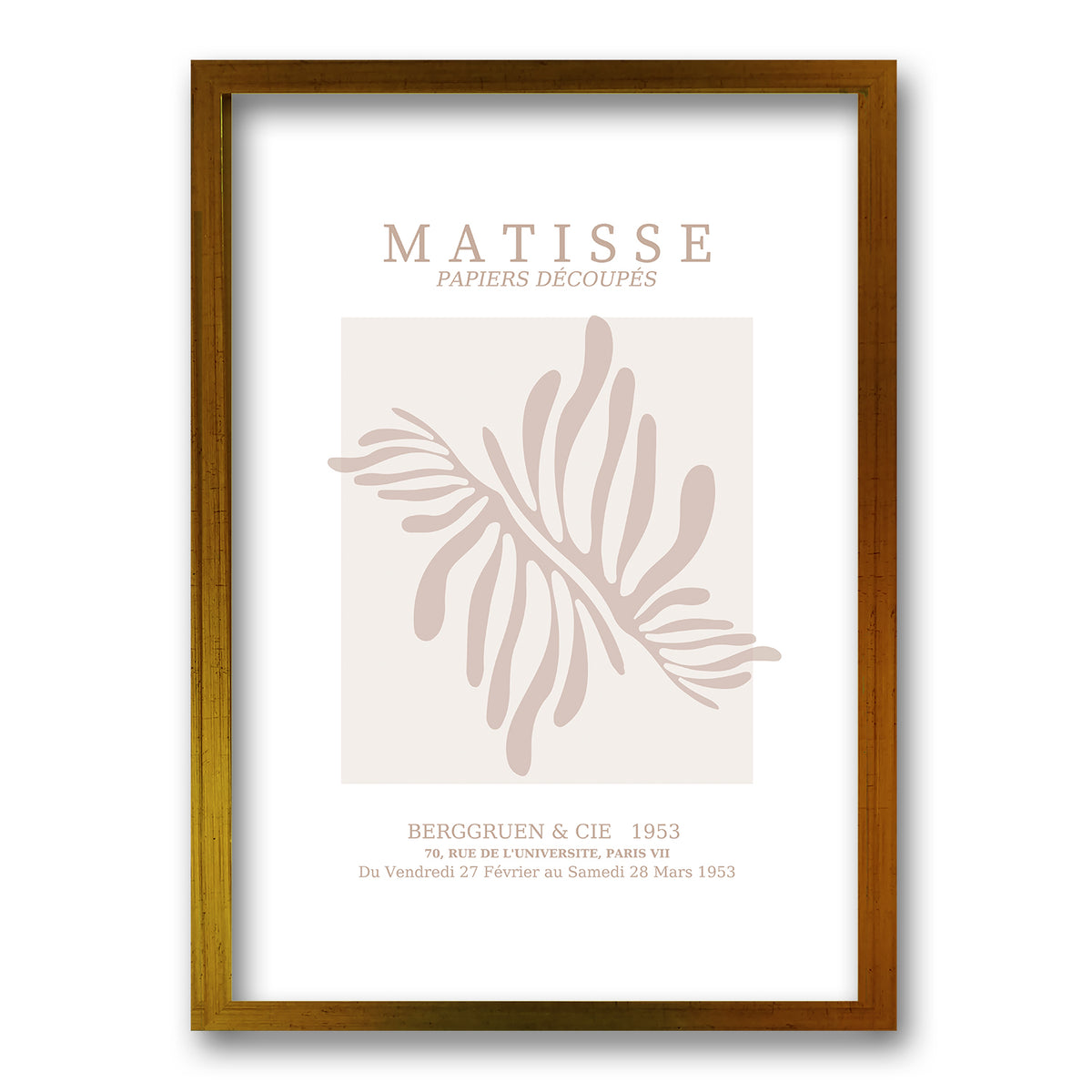 Cuadro Matisse Rose II