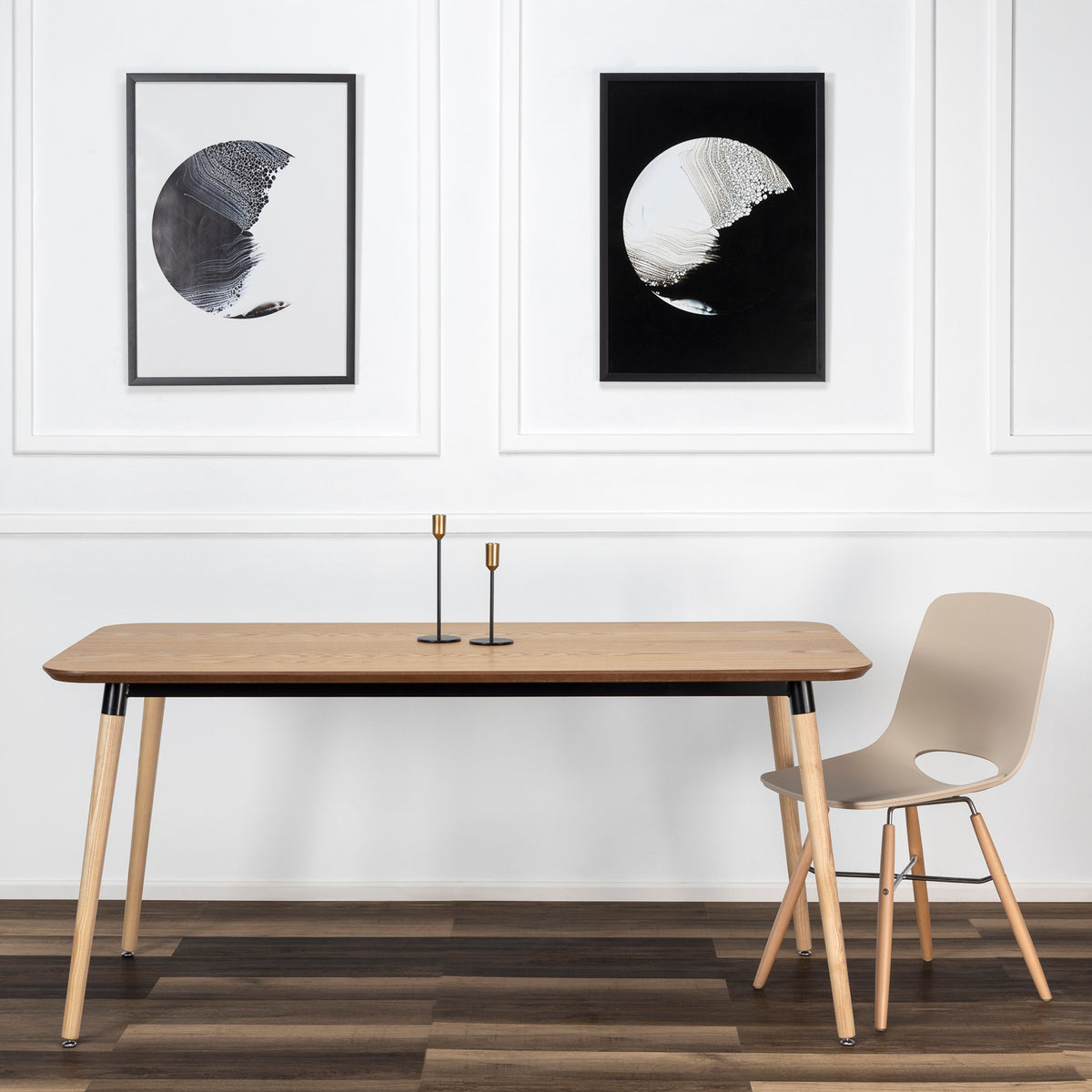 Cuadro Duo Luna BN
