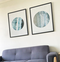 Cuadro Duo Circulo Mar