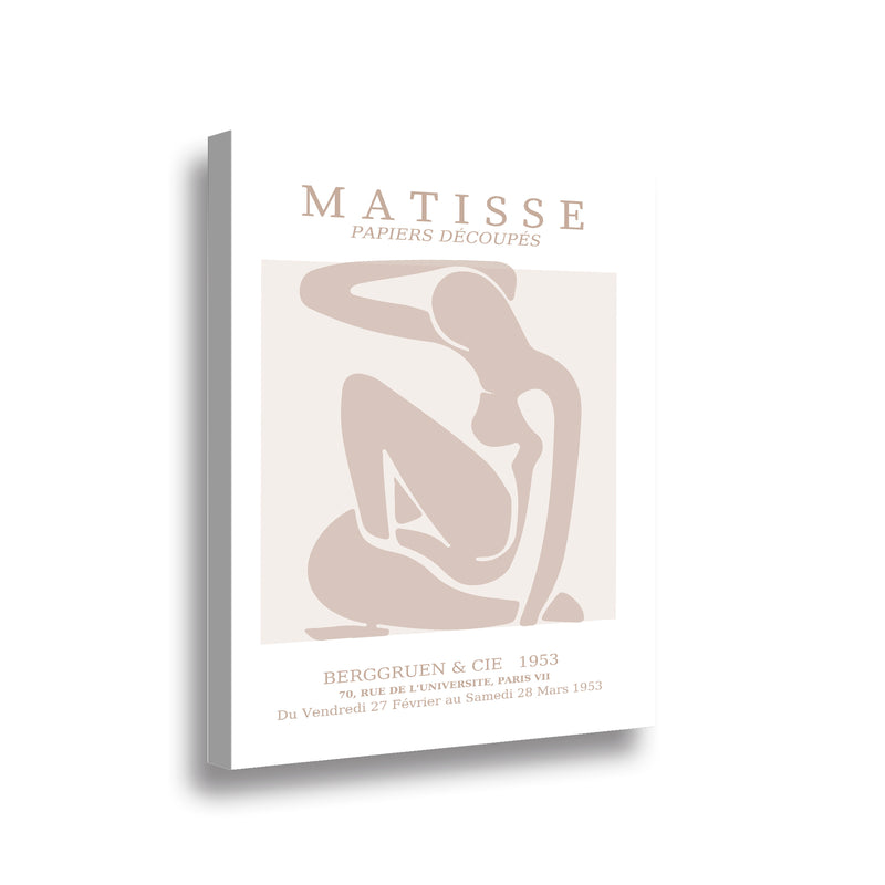 Canvas Matisse Rose 70X50cms.