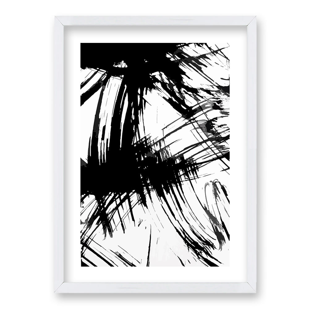 Cuadro Brush Black